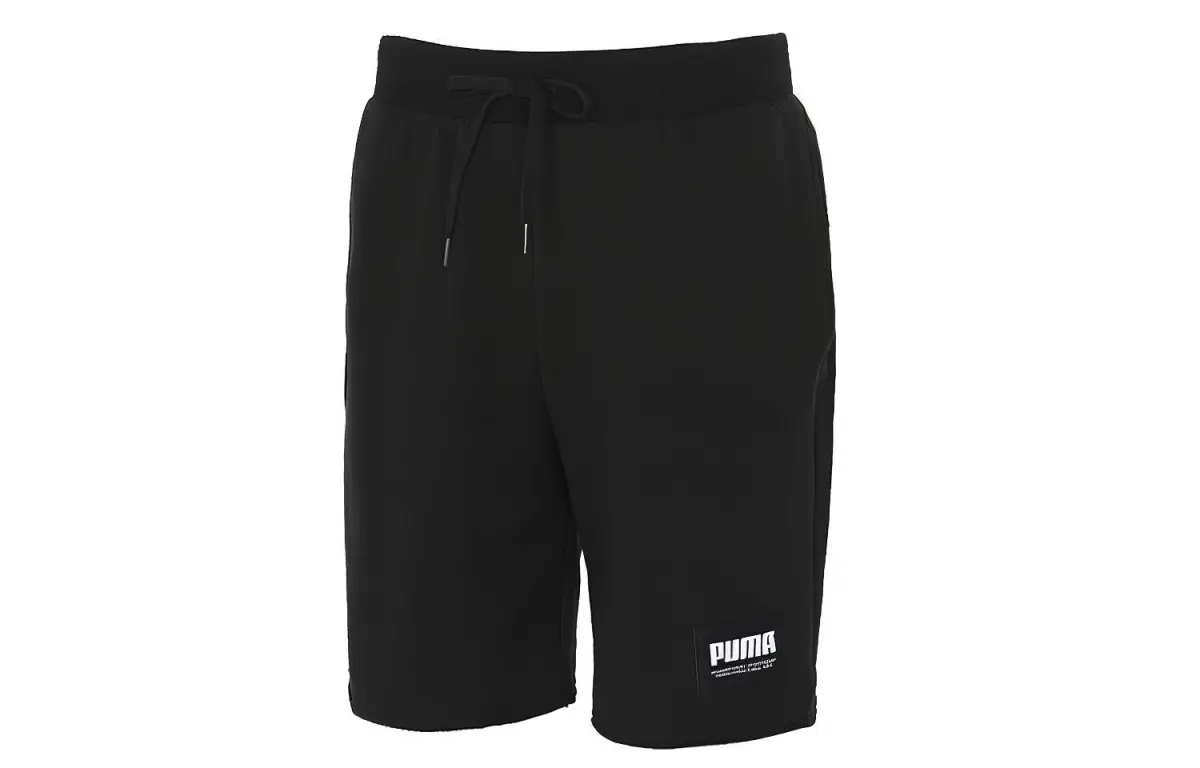 PUMA Casual Shorts Men's Black Moderate