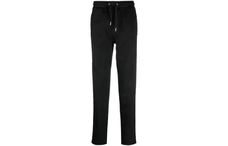 【Zoomed ImageryPrevious Season】logo-tape drawstring track pants