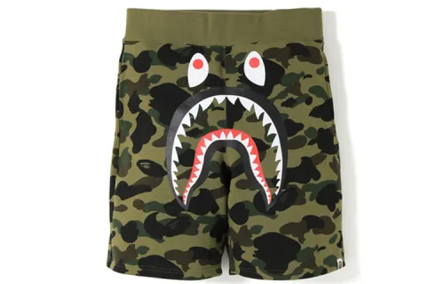 Bape 1st Camo Shark Sweat Short