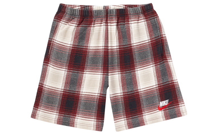 Supreme Nike Plaid Sweatshort