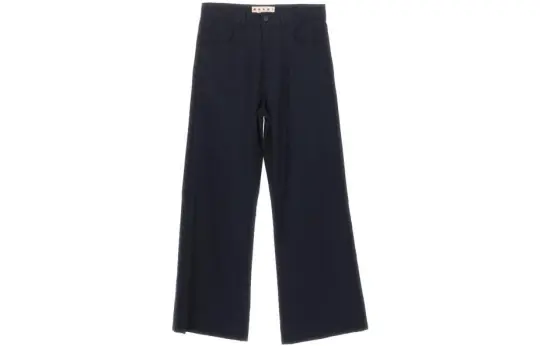 MARNI Casual Pants Men's Marine Blue Moderate Straight Fit Pants