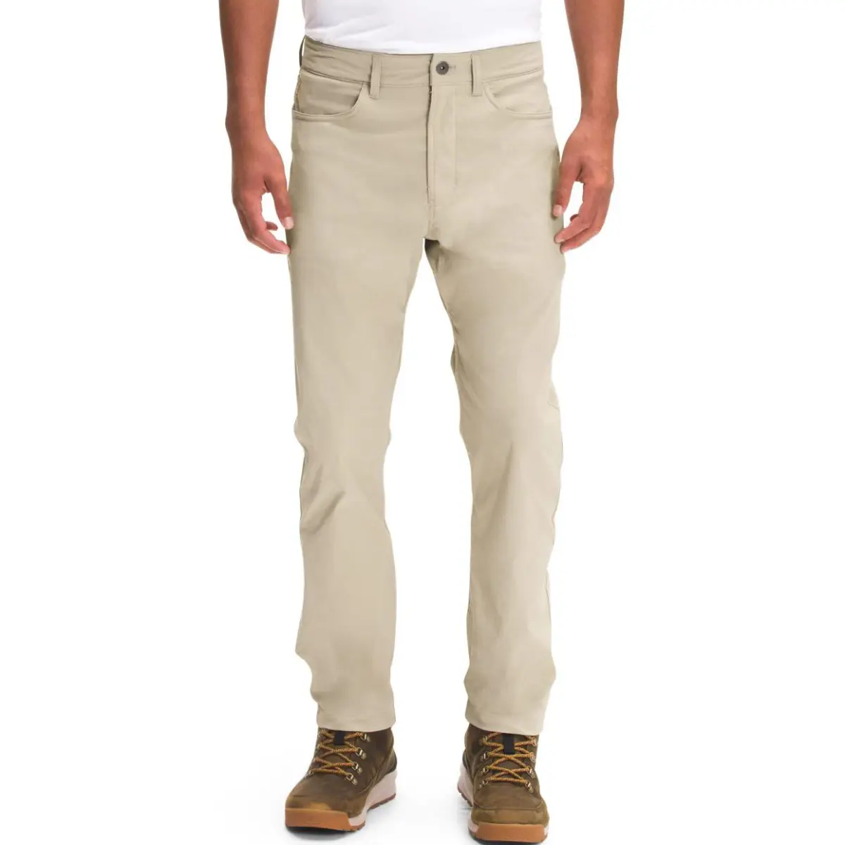 THE NORTH FACE Sprag Casual Pants Men's Beige Yellow