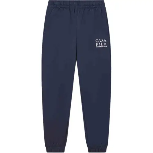 FILA ORIGINALE Knitted Sweatpants Unisex Legend Blue