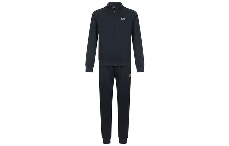 EMPORIO ARMANI Armani, long-sleeve, black sports suit, men's style