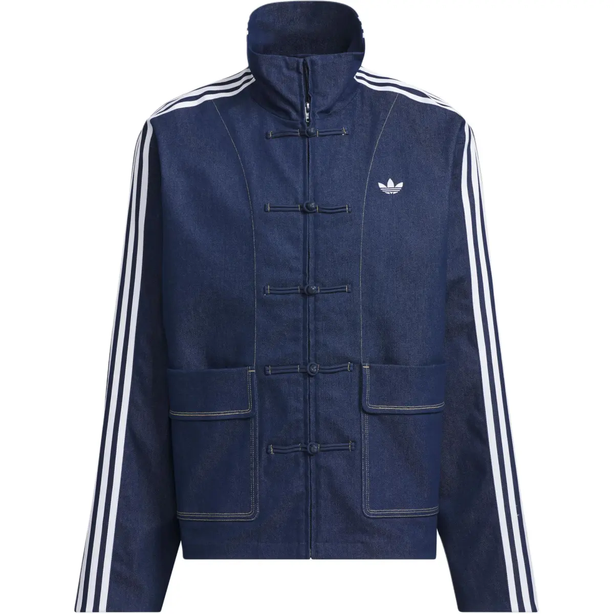 Adidas Originals TRACK TOP CN TT DENIM Jackets & Coats Unisex Dark Indigo