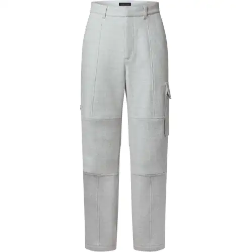 Lv Wool Cargo Pants