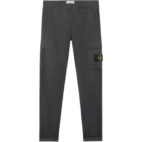 STONE ISLAND Compass Patch Tapered Leg Cargo Pants