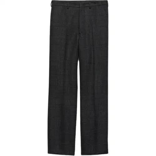 PRADA Prince Of Wales Check Trousers