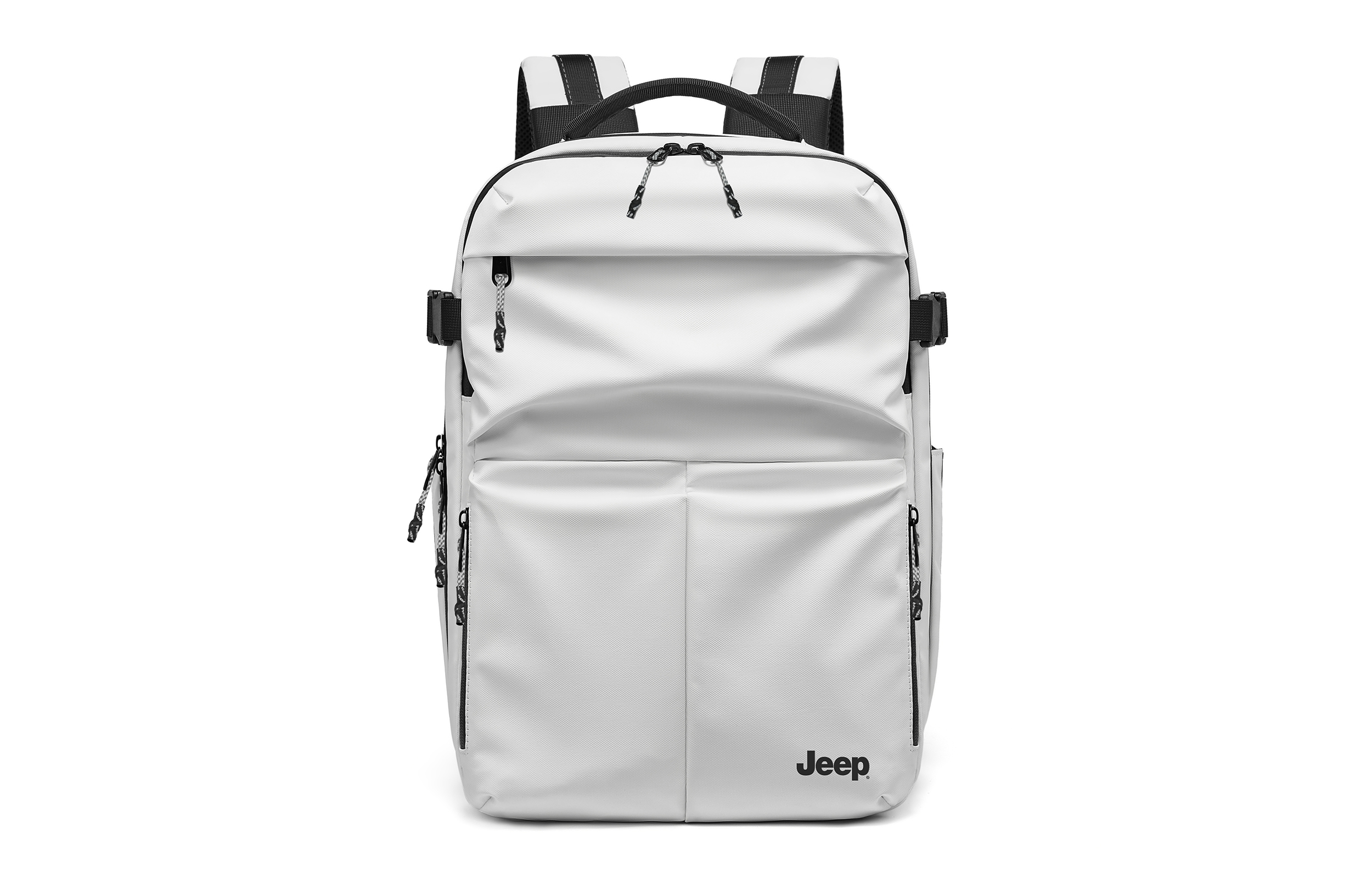 Мужской рюкзак Jeep PU (черно-белый)