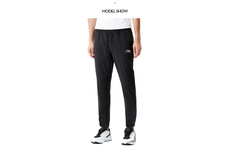 Li Ning Casual Pants Men's Black Moderate Other