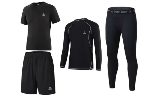 PEAK Casual Sportswear Men's Crew Neck Moderate