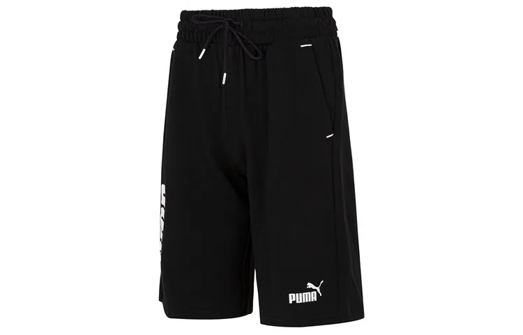 PUMA Casual Shorts Men's Black Moderate