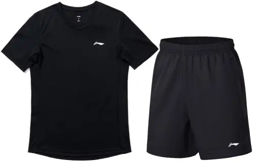 Li Ning Casual Sportswear Men's Crew Neck Moderate