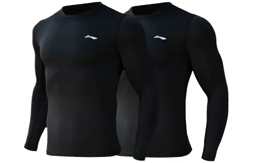 Li Ning Casual Sportswear Men's Crew Neck Moderate