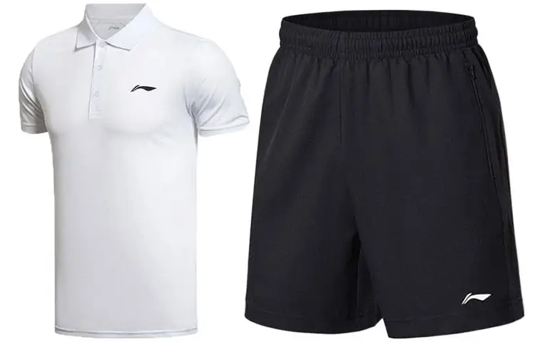 Li Ning Casual Sportswear Men's Crew Neck Moderate