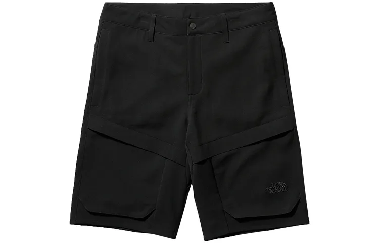 THE NORTH FACE Casual Shorts Men's Black Moderate Straight Fit Pants