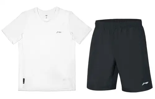 Li Ning Casual Sportswear Men's Crew Neck Moderate