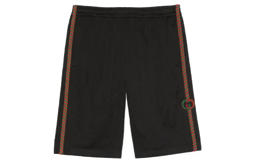 GUCCI Casual Shorts Men's Black
