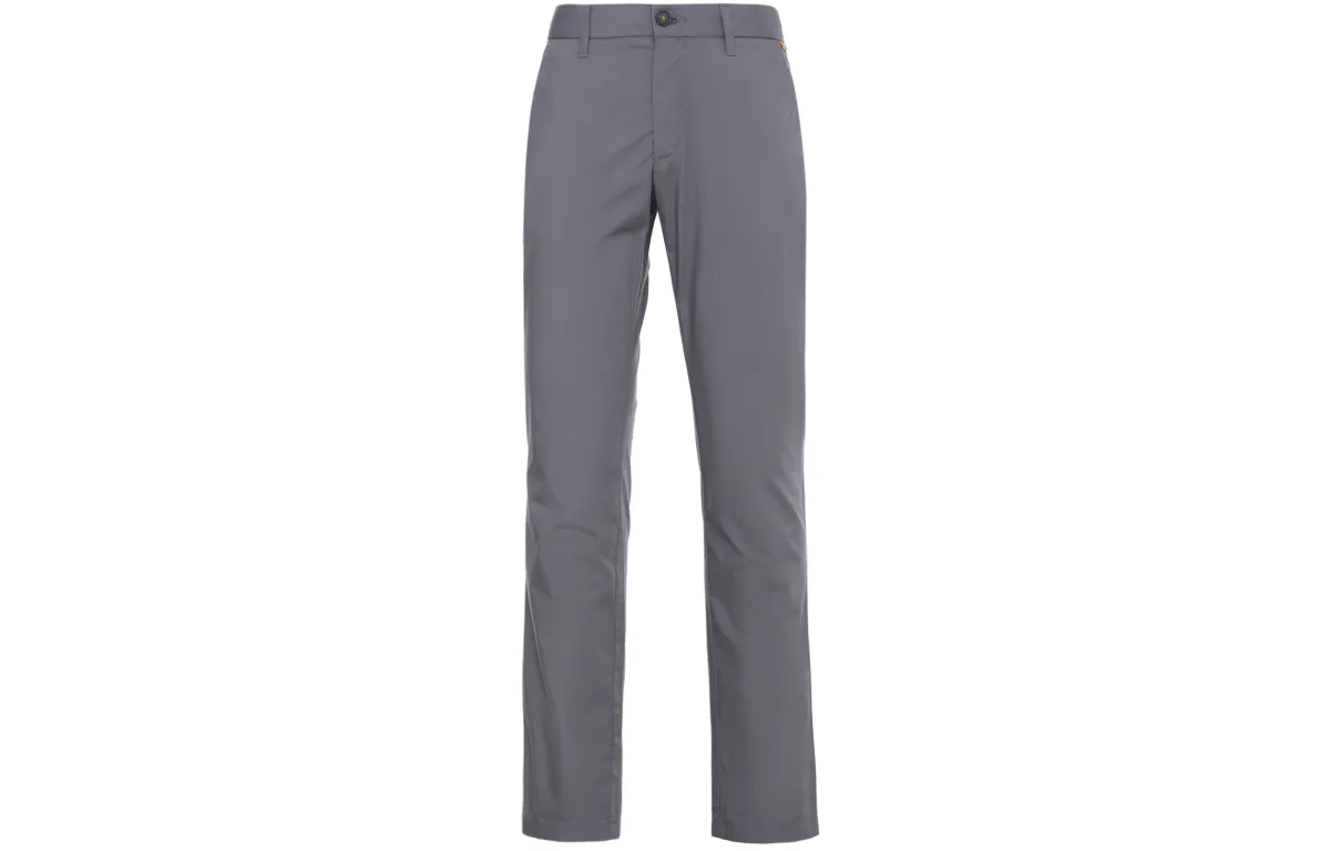 Timberland Casual Pants Men's Gray Moderate Straight Fit Pants