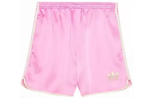 GUCCI X Adidas Trefoil Print Shorts