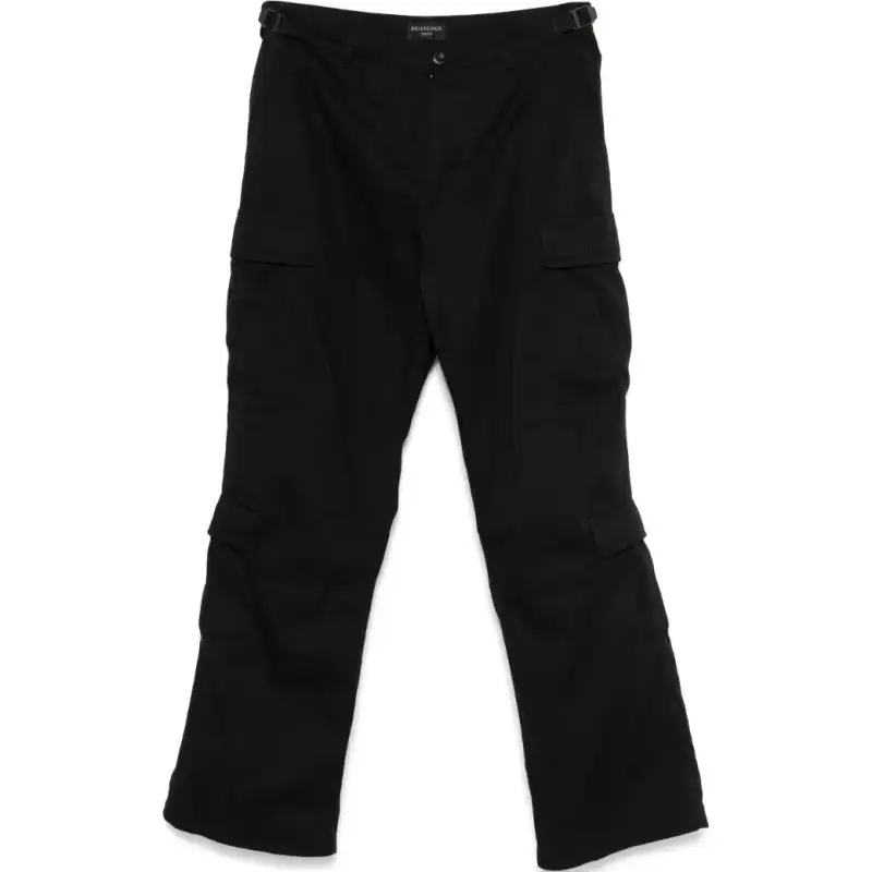 Balenciaga logo-embroidered cargo pants