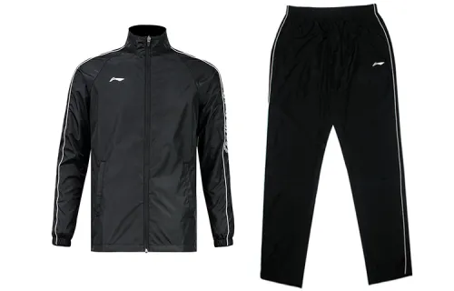 Li Ning Casual Sportswear Men's Stand Collar Moderate