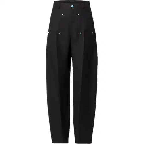 LOUIS VUITTON Tailored Wool Workwear Pants