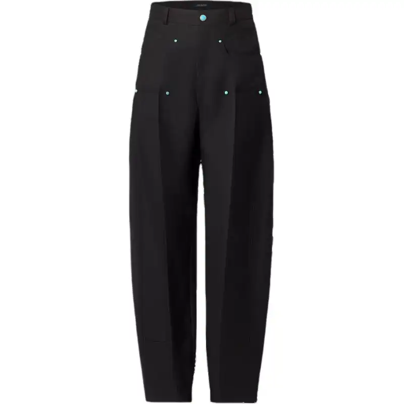 LOUIS VUITTON Tailored Wool Workwear Pants