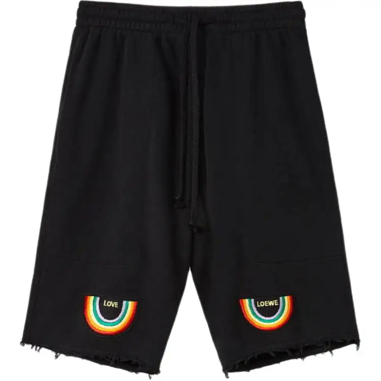 LOEWE Paula's Ibiza Casual Shorts Men's Black Moderate