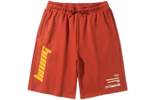Li Ning Sports Fashion Collection Casual Shorts Men's Caramel Moderate