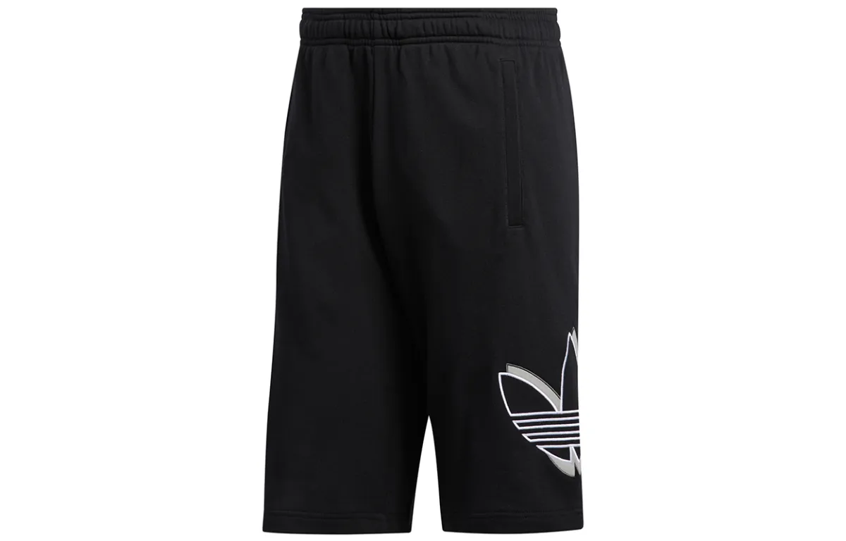 Adidas Originals TREF SH Casual Shorts Men's Black Moderate