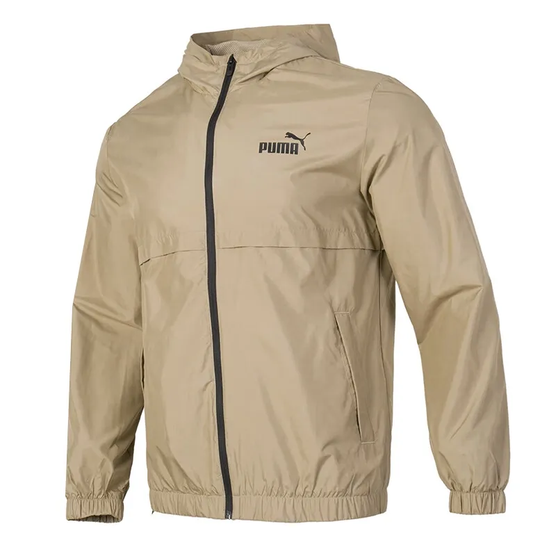 PUMA Jackets Men's Brown Hooded Moderate Other