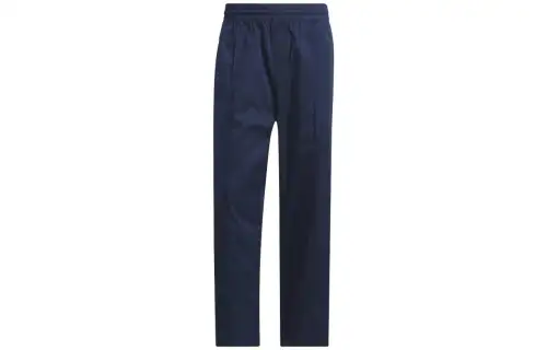 Adidas Originals Casual Pants Unisex Dark Blue Moderate Straight Fit Pants