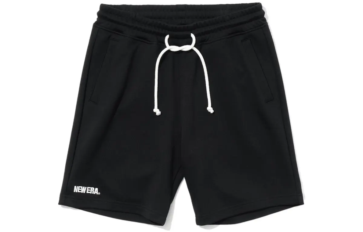 New Era Loose Fit Shorts Unisex Black