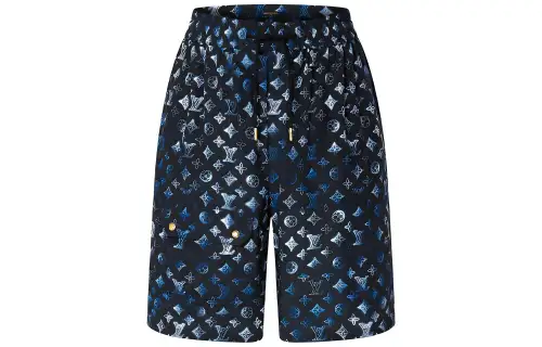 LOUIS VUITTON Casual Shorts Men's Blue