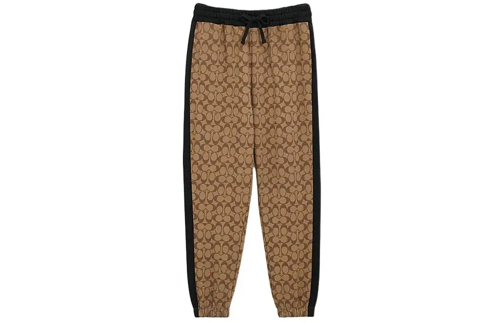 COACH SS24 Casual Pants Men's Khaki