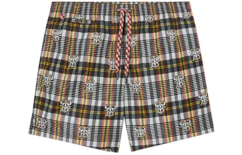 Burberry Casual Shorts Men's Zinnia Yellow Thin