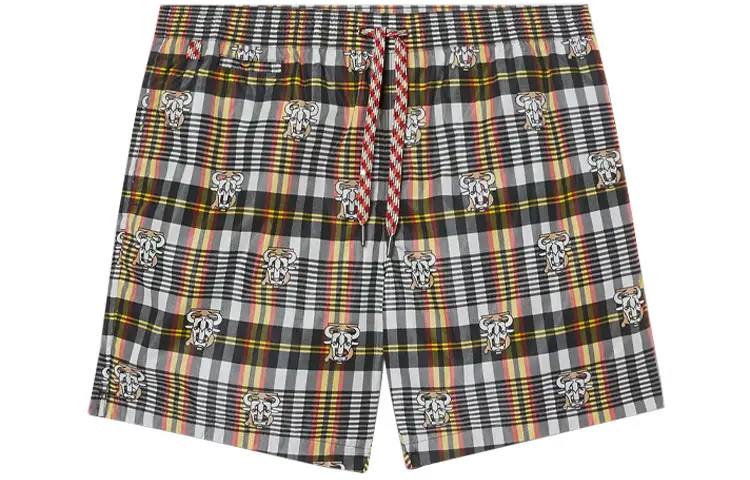 Burberry Casual Shorts Men's Zinnia Yellow Thin