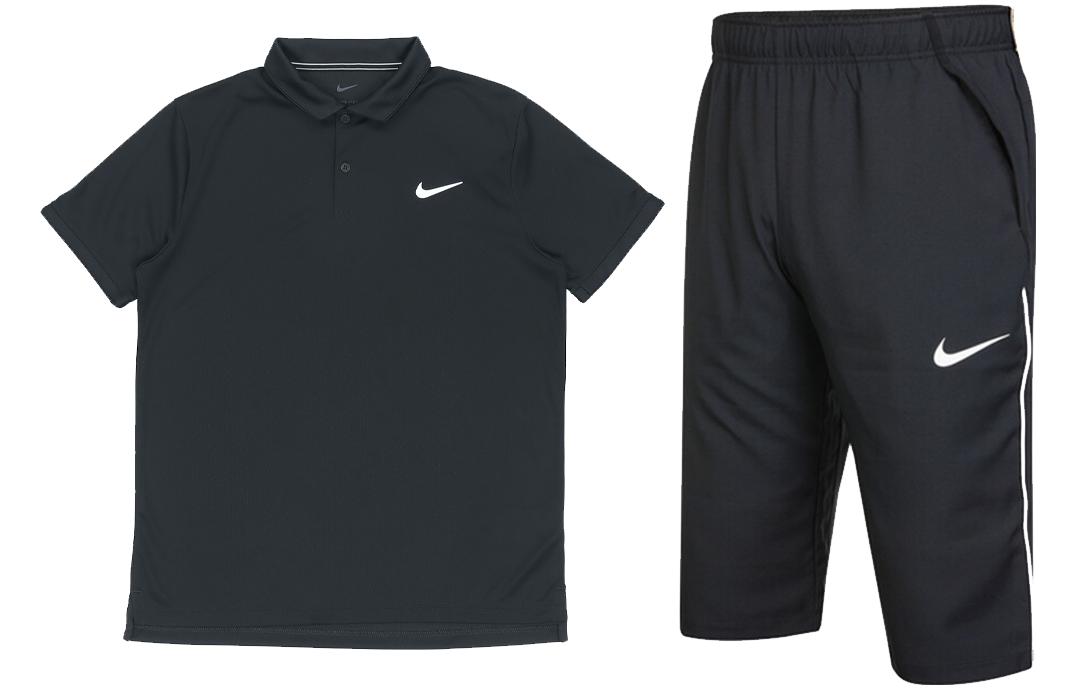 Nike Dri Fit SS22 Casual Sportswear Men's Black/Black