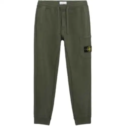STONE ISLAND Fleece Sweatpants