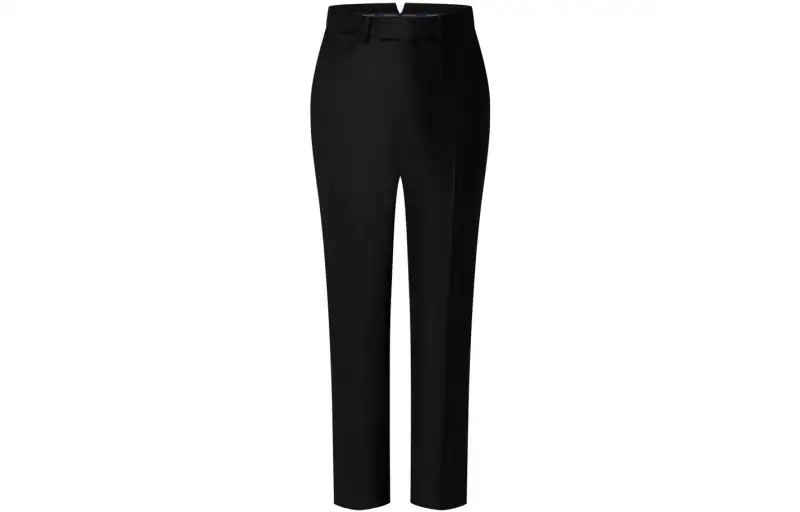 LOUIS VUITTON Suit Pants Men's Black