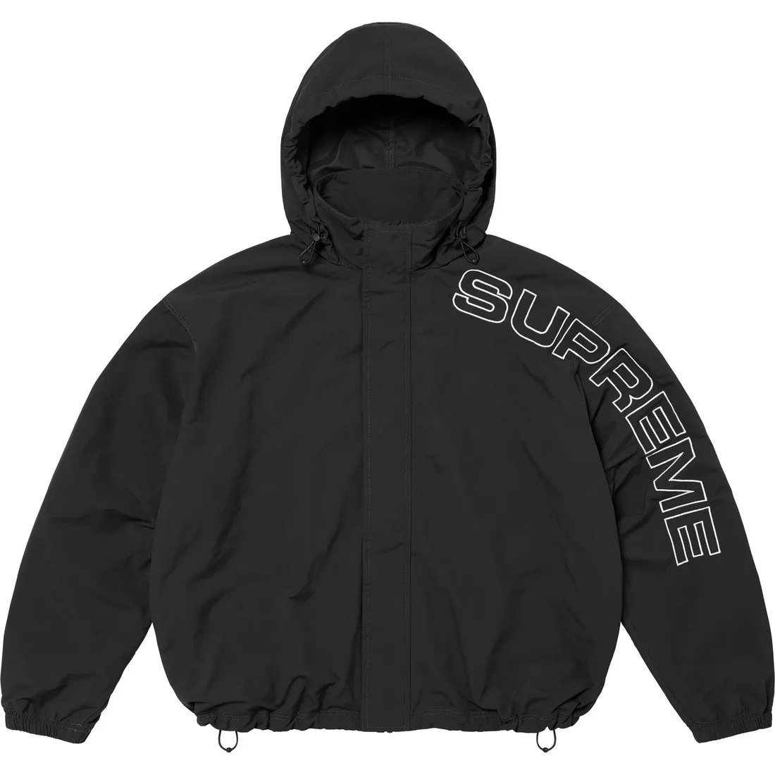 Supreme Spellout Embroidered Track Jacket FW24