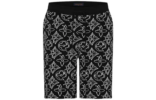 LOUIS VUITTON X Nba Strategic Flowers Quilted Shorts
