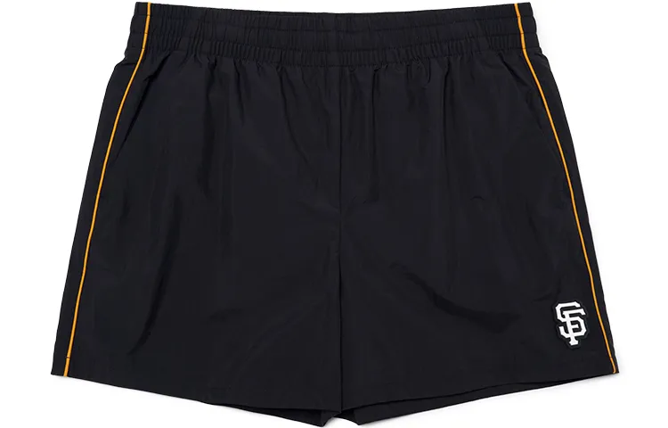 MLB San Francisco Giants Casual Shorts Unisex Black Moderate