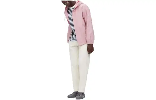 UNIQLO Casual Pants Men's White Moderate Straight Fit Pants