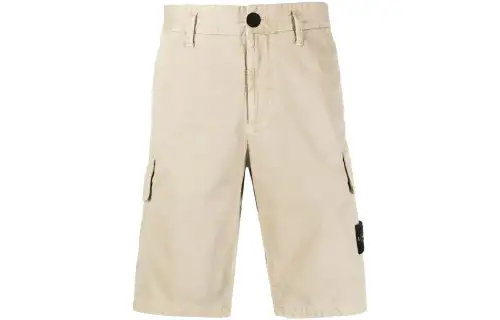 STONE ISLAND Casual Shorts Men's Khaki Moderate