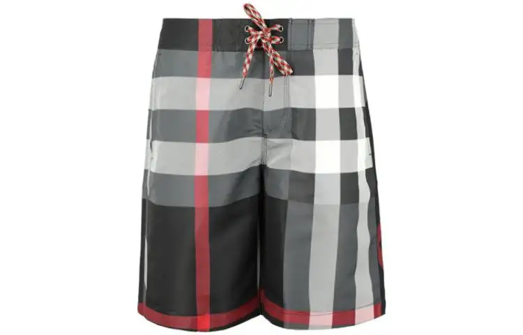 Burberry Casual Shorts Men's Gray Moderate
