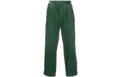 Whitman pleat-detail trousers