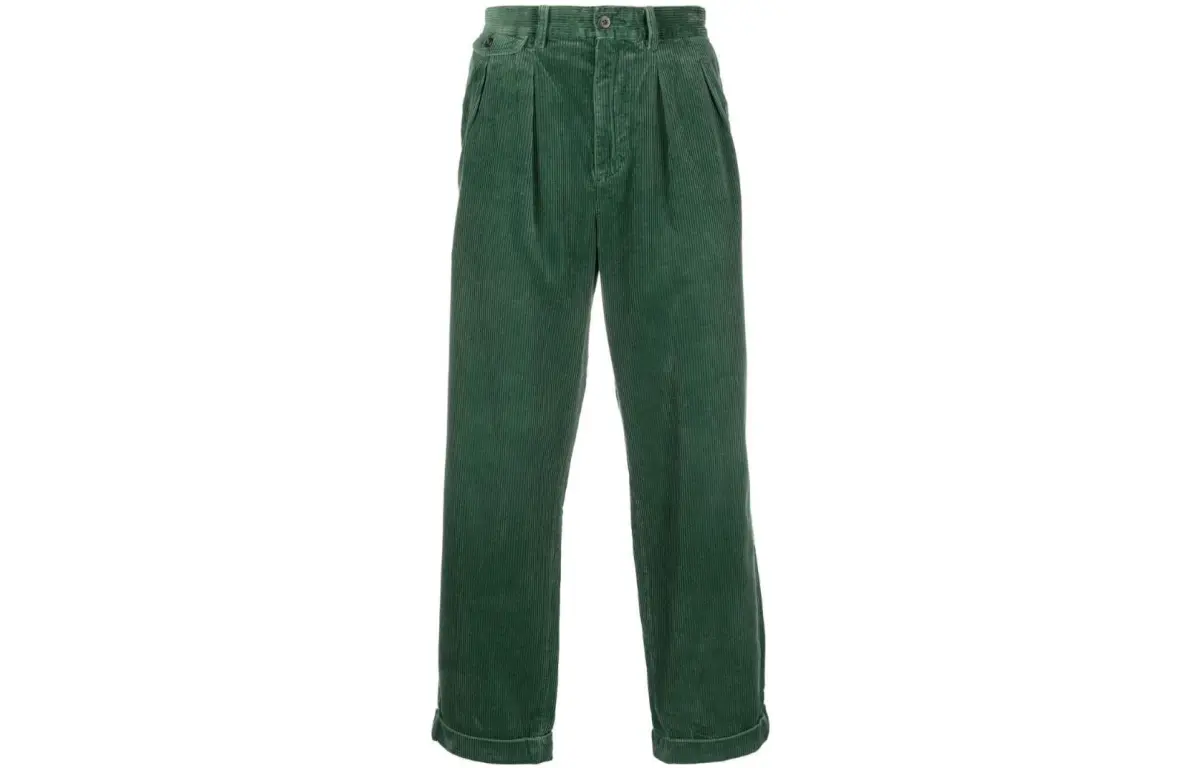 Whitman pleat-detail trousers
