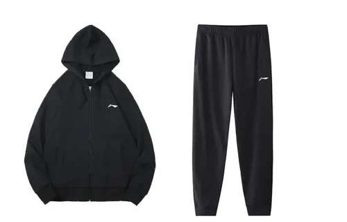 Li Ning Casual Sportswear Men's Crew Neck Moderate